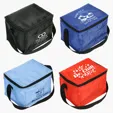 Ariel Snow Roller 6-Pack Polyester Cooler Bag