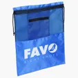 Solelo Travel Polyester Drawstring Shoe Bag — view 3