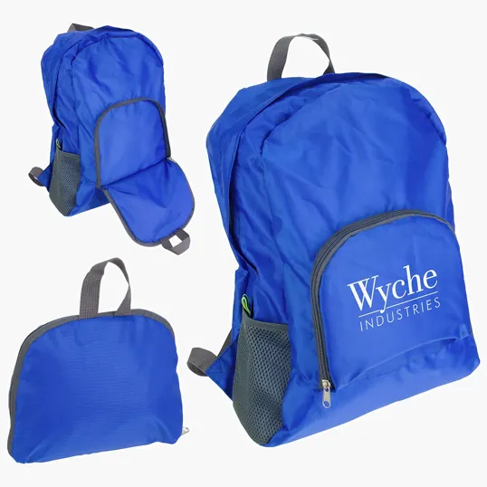 Ariel Trailblazer Collapsible Polyester Backpack — view 2