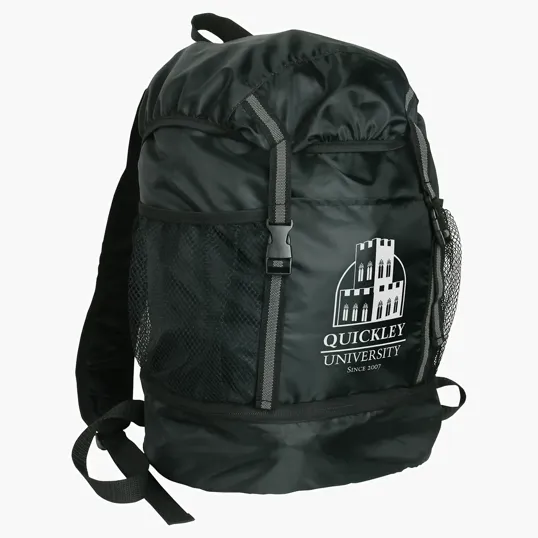 Ariel Trail Loop Polyester Drawstring Backpack — view 2