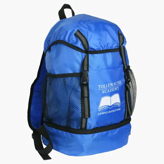 Ariel Trail Loop Polyester Drawstring Backpack — view 3
