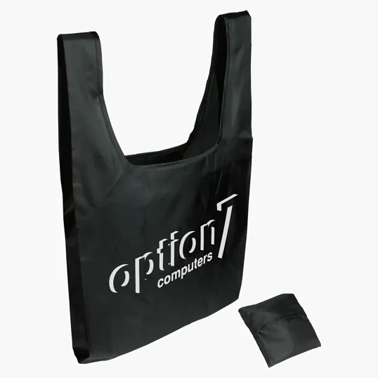 Ariel Tide Twister Polyester Folding Tote Bag — view 2