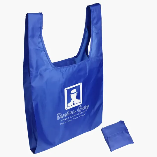 Ariel Tide Twister Polyester Folding Tote Bag — view 3