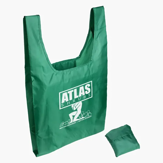 Ariel Tide Twister Polyester Folding Tote Bag — view 4