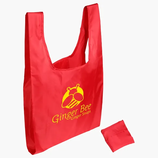 Ariel Tide Twister Polyester Folding Tote Bag — view 5