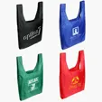Ariel Tide Twister Polyester Folding Tote Bag