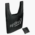 Ariel Tide Twister Polyester Folding Tote Bag — view 2