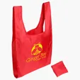 Ariel Tide Twister Polyester Folding Tote Bag — view 5