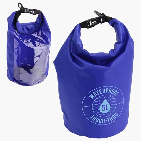 Ariel 5-Liter Waterproof Gear Bag with Touch-Thru Pouch — view 3