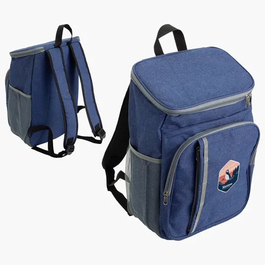 Ariel Woodland Polycanvas Cooler Backpack — view 2