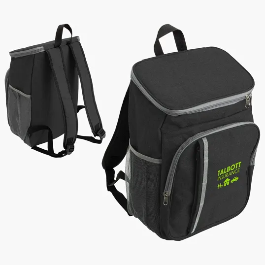 Ariel Woodland Polycanvas Cooler Backpack — view 4
