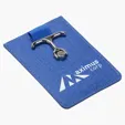 Ariel Anchor Phone Wallet + Stand — view 3