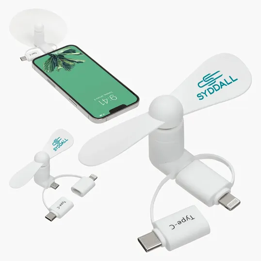 Ariel 3-in-1 Mini Phone Fan — view 3