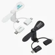 Ariel 3-in-1 Mini Phone Fan