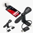 Ariel 3-in-1 Mini Phone Fan — view 2