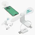 Ariel 3-in-1 Mini Phone Fan — view 3