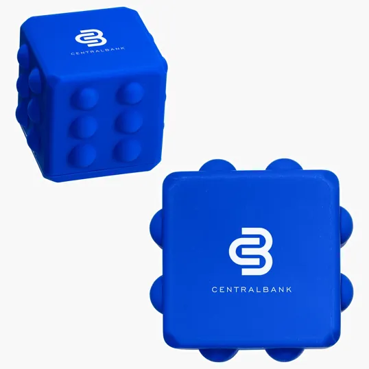 Ariel Push Pop Cube Silicone Fidget Toy — view 3