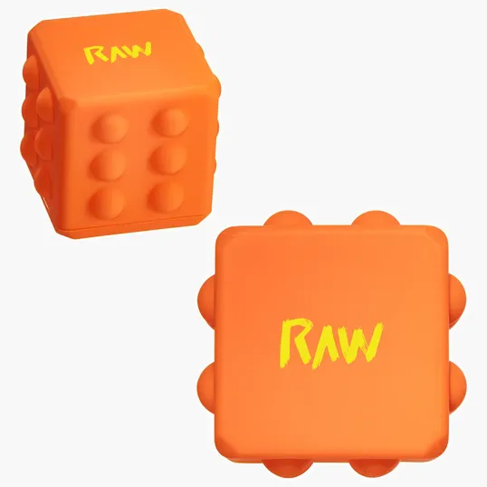 Ariel Push Pop Cube Silicone Fidget Toy — view 6