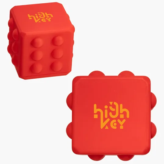 Ariel Push Pop Cube Silicone Fidget Toy — view 9