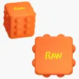 Ariel Push Pop Cube Silicone Fidget Toy — view 6