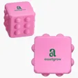 Ariel Push Pop Cube Silicone Fidget Toy — view 7