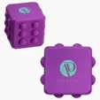 Ariel Push Pop Cube Silicone Fidget Toy — view 8