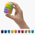 Ariel Push Pop Spinning Top