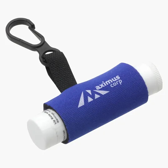 Ariel Clip-It Lip Balm Holder with Neoprene Sleeve — view 3