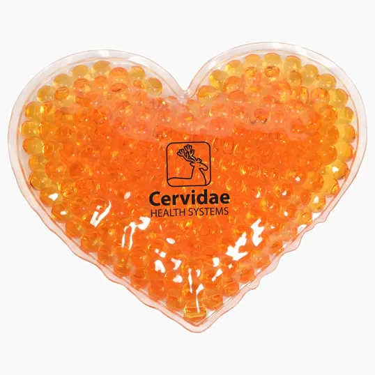 Ariel Large Heart Aqua Pearls Hot/Cold Pack — view 4