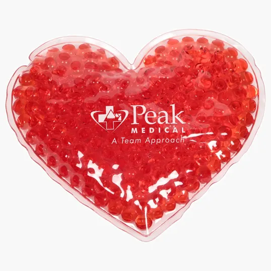 Ariel Large Heart Aqua Pearls Hot/Cold Pack — view 8