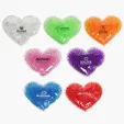 Ariel Large Heart Aqua Pearls Hot/Cold Pack