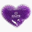 Ariel Large Heart Aqua Pearls Hot/Cold Pack — view 6