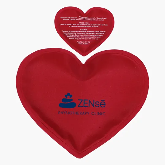 Ariel Heart Nylon-Covered Hot/Cold Pack — view 2