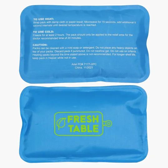 Ariel Rectangle Nylon-Covered Hot/Cold Pack — view 2