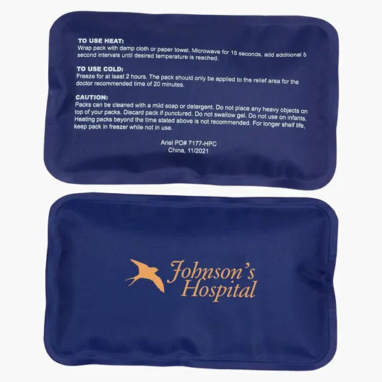 Ariel Rectangle Nylon-Covered Hot/Cold Pack — view 6
