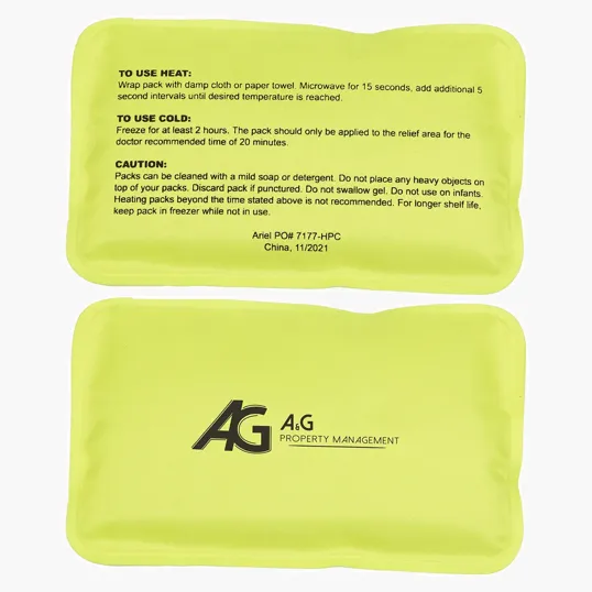 Ariel Rectangle Nylon-Covered Hot/Cold Pack — view 7