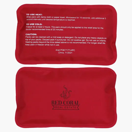 Ariel Rectangle Nylon-Covered Hot/Cold Pack — view 8