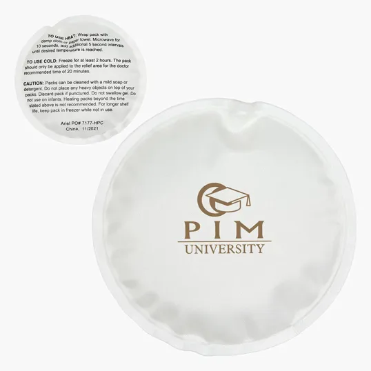 Ariel Round Nylon-Covered Hot/Cold Pack — view 6