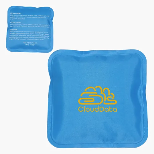 Ariel Square Nylon-Covered Hot/Cold Pack — view 2