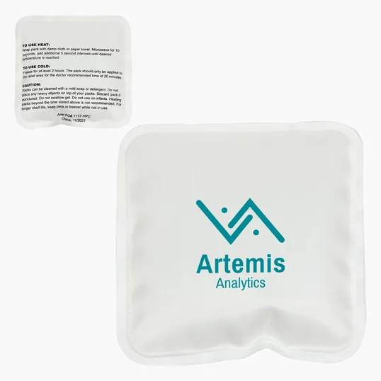 Ariel Square Nylon-Covered Hot/Cold Pack — view 4