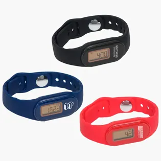 Picture For Tap 'N Read Waterproof Fitness Tracker + Pedometer Watch