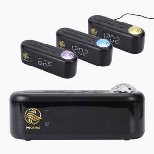 Picture For Ambiance Digital Alarm Clock with Ocean & Aurora Ceiling Projection