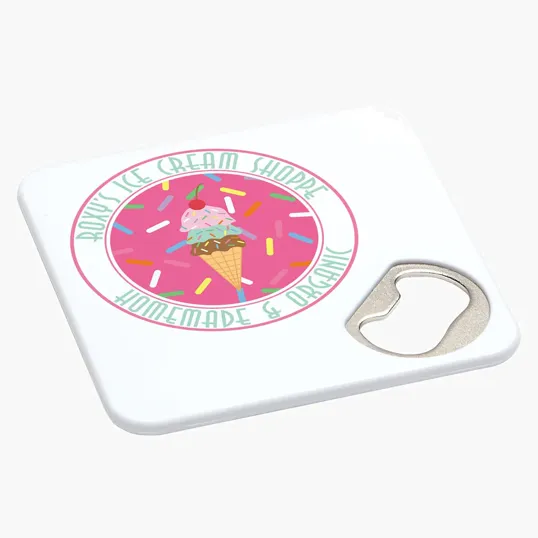 Econo Bottle Opener Coaster — view 6