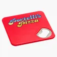 Econo Bottle Opener Coaster — view 5