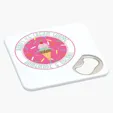 Econo Bottle Opener Coaster — view 6
