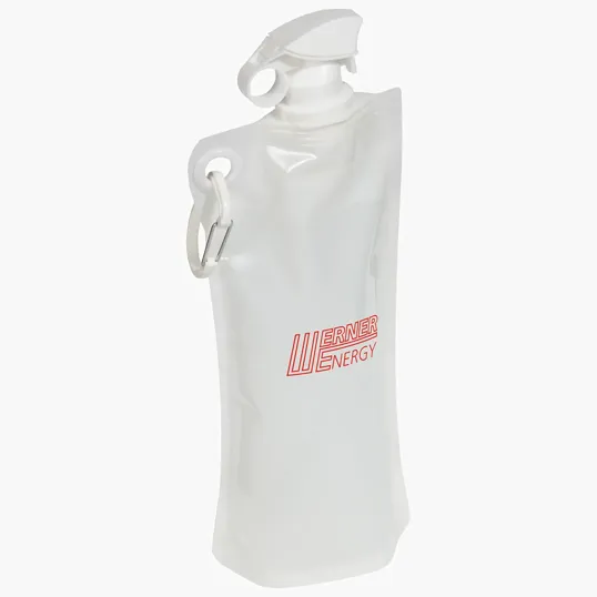 Ariel Flip Top Foldable Water Bottle with Carabiner — view 8