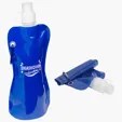 Ariel Flex Foldable 16 oz Water Bottle with Carabiner — view 3
