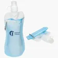 Ariel Flex Foldable 16 oz Water Bottle with Carabiner — view 7