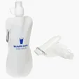 Ariel Flex Foldable 16 oz Water Bottle with Carabiner — view 11