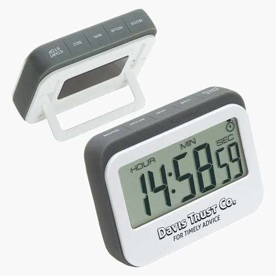 Ariel Soft Touch Widescreen Kitchen Timer/Clock — view 3
